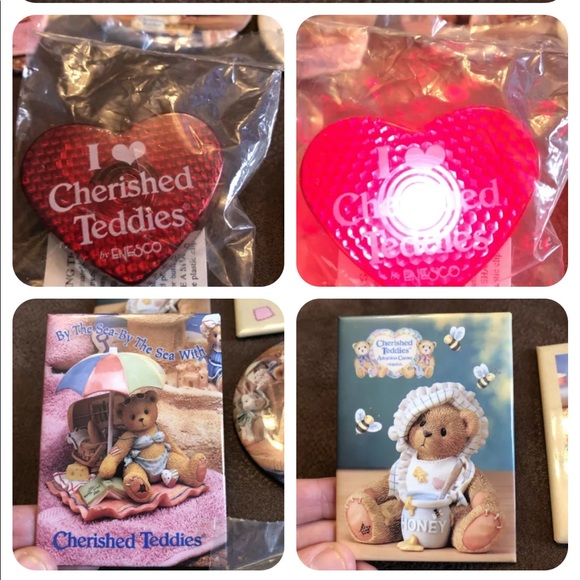 Lot of 10 Buttons Cherished Teddies - Picture 2 of 14